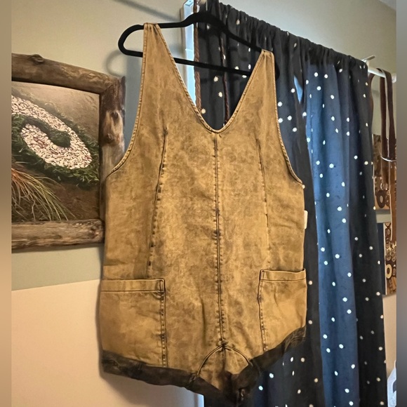 Free People Shorteralls NEW WITH TAGS - Picture 1 of 6
